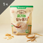 착한상점 국내산 유기농 쌀 100% 유기농 소화 잘되는 수제 누룽지 간식 500g, 1개입, 1개 : 웰리유