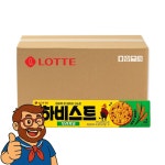 롯데 하비스트 오리지널 과자 비스킷 100g 20입 고소 맛있는 대용량 간식 : 민마켓