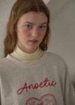 ANC LOVE BASIC SWEATSHIRT_2COLOR : 아노에틱