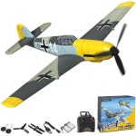 비저블엑스RC | 볼란텍스알씨 RC 비행기 4CH RC 비행기 BF-109, 업그레이드된 캐노피, 엑스파일럿 안정화 시스템으로 비행 준비 완료 &초보자를 위한 주요...