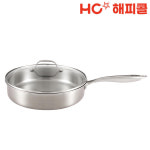 해피콜 스테이 통3중 IH 스텐 소테팬 28cm 팬 1개 뚜껑 1개 : 월드딜링