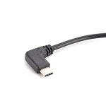노트북용 충전 동기화 어댑터 케이블 코드 90 도 타입 C-미니 소형 USB 연장 미니 암-USB C 수 : 별상점1