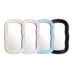 디자인 전신 거울 (4color / S size) / 디자인 오브제 인테리어 화장대 거치형 벽거울 카페 병원 미러 신혼 집꾸미기 소품 포토존 : 커넥토리얼홈