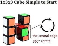 에이스큐브607 | GoodCube 1x3x3 큐브 퍼즐 블랙 속도조절 가능 EQY607 : 더봄25