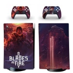 다파유통 | 콘솔 및 컨트롤러 2개용 Game Blades of Fire PS5 디지털 스킨 스티커 데 : 1002상사