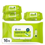 케이크린업 물걸레 청소포 30매 16개 : 생활양품연구소