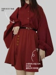 바람과노을고기대장떡볶이 | 바람의검심 검도복 상하의 세트 바람이 아들을 검도도복 붉은 노을 : 젤리원픽
