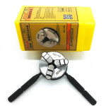 Sanou-3 Jaw 수동 딜 척 셀프 센터링 스레드 마운트 CNC 정밀 기기 DIY 선반 공용 부품 : 모티브릭12
