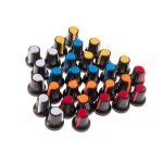 이일칠샵 | IGMOPNRQ 전위차계 손잡이 캡 구리 코어 샤프트 홀 AG2 전원 어댑터 스위치 WH148 15x17mm 6mm 5x6 개 30 : 모티브릭