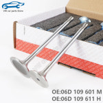 아우디 A3 A4 A5 A6 폭스바겐 골프 GTI 티구안 시리코 파사트 B7 CC 제타 06D 109 흡기 배기 밸브 16 개 가격 세트 601 M/611 H : 트웬티...