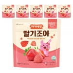 아이배냇 딸기 조아 과일칩 12g x 6개 : 더 클루