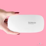 별동샤인 미니 UV LED 젤네일 램프 화이트 네일기계 네일샵젤램프 : 뷰티그로우