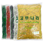 동양고무직매소 | 동양고무 1KG 노란 고무줄 대용량 두꺼운 넓은 노랑 고무밴드 : 동양고무