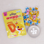 위드맘소아청소년과건강기능식품 | 핑크퐁 아기상어 아이비타D+아연 어린이영양제 건강기능식품 : J가게