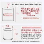 열대어비닐봉투 1000장 물고기포장 두꺼운 관상어 너비 15cm 길이 67cm 1000개 세트 양면 5실 얇은물은선택금지 : 베어스하우스