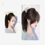 다모아화장품&가발 | 다모아꾸밈 C컬 부분가발 헤어피스 5p세트 c컬부분가발 : 다모아꾸밈