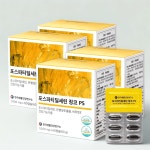 한국생활건강연구소 포스파티딜세린 징코 PS 60캡슐 4개 기억력 개선 뇌영양제 부모님 효도선물 : 푸드 플러스