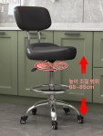 바른에스엔씨 | 주방 싱크대의자 설거지의자 계산대 높은 방수 스툴 원목 발받침 홈바 발받침대 씽크대 : 마켓바이선