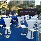 미스트롯스텐드클럽 | 클럽 스탠등 테이블 테라스 루프탑 무드등 유리 없는 하이 스탠드 테이블 : 솔픽마켓