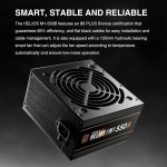 제이에이치닷헬리오스 | 감디아스 550W 게이밍 파워서플라이 80플러스브론즈 저소음 자동팬속조절 HELIOS M1-550B : 제이에이치상사4