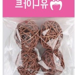 은방울나무 칼라 등나무 갈색 만들기재료 우드소품 : 은방울나무