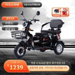 성지에치알 | 3륜 세발 전기오토바이 삼륜스쿠터 충전식 모터 디럭스 600W 48V 13A 50마일 48V : 크로스보더1001