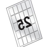 지에스(GS)25 성심여고점 | 성심소 보호용 필름 라벨 25칸 10매 투명스티커라벨지 투명필름지 : 성심소