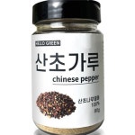 천연 산초 가루 매운 홍산초 가루 요리용 향신료 80g : 바네사앤조