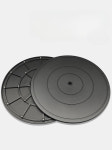 회전판 테이핑 포장대 택배 회전 작업판 다이 스테인리스 롤러 구슬 20cm 표준 강철 구슬 : 윤윤마켓