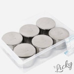 럭키불가마구내식당 | LU 스텐 원형 PC보존식용기 6P 구내식당용기 : 럭키인터내셔널