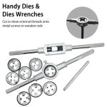 GMTOOLS 탭앤다이스 세트 TDS-40PCS 고강도 내구성 절삭용 스레드공구 : 비비드샵1