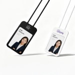 MINI PD REEL CASE (흰색,검정/실리콘) 사원증 케이스 : 디오플러스