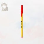 모나미 153 스틱 유성펜 1.0mm 적색 부드러운 필기 대용량 144개입 : 풍쓰마켓