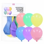 SMBL 30cm 마카롱혼합풍선 6입 : 똑똑추천샵
