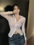 리키원로직스 | 셔츠 홀복 화이트 긴팔 S : 코코리네마켓