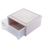 플라스틱 서랍형 수납박스 옷장 속옷 양말 정리 수납함 S 딥 30.6x24.5x13.1 : 덕스잡화점