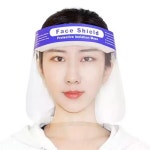 수안메디 | 밴드형 10p 사계절용 투명 페이스 쉴드 보안경 안면 보호 여름용 숨쉬기 편한 사용이 : 포돌포돌