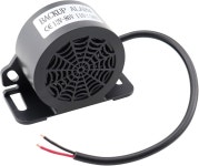 미르쿠마켓 | 미르쿠 백업 알람 110dB 12V-80V DC 방수 산업용 대형 후진 경고 트럭 밴 화물 자동차 차량(와이어 장착)을 위한 초강력 신호음 포함...