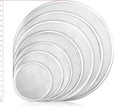 뉴스타 푸드 서비스 50998 레스토랑급 알루미늄 피자 베이킹 스크린 심리스 20인치 6팩 10-Inch (Pack of 1) Silver : 아뜨랑스몰