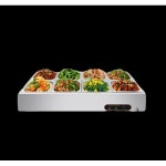 탠탠상회 | 반찬냉장고 뷔페 셀프바 영업용 토핑 김밥 찬밧드 A2 박스 커버포함 두껍게제작 순펑 : 초이스팜1