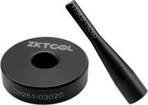 ZKTOOL 오리지널 코드 09260-39021-01 연료 인젝터 씰 설치 도구 세트 도요타 및 스바루 호환 09261-03011 홀더 09261-03020 가이드...