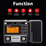 케이즈알디 | 기타이펙터 드라이브페달 세트 MOOER GE100 멀티 이펙트 프로세서 루프 레코딩 최대 시간 180s 8 모듈 40 드럼 리듬 : 비엔씨엔