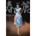 춘리(CHUN-LI) 양원역점 | 스트리트 파이터 피규어 춘리 류 캔 장기에프 스타 맨 1/6 MS-011 Chunli 블루 애니메이션 액션 완구 : 모모컴파니