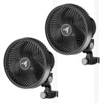 제이온플랜트 | AC Infinity CLOUDRAY S9 2팩, 그로우 텐트 클립 팬 22.9cm(9인치), 재설계된 긴 수명 EC 모터, 맞춤형 10가지 동적 풍속 및 10단계 진동...