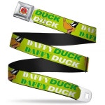 Buckle-Down 남성용 안전벨트 Daffy Duck 아동용110978 : 달빛아틀리에