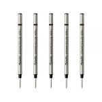 롤러 수성 리필 C-305, 블랙 잉크, 금속 바디 파인 포인트 0.5mm, 건조 방지 메커니즘, CR01/CR02 모델과 호환, 5팩112167 : 달빛아틀리에