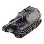 독일 Sd. Kfz. 184 엘레판트 중전차 구축함 전체 금속 주조 모델 군용 조각 실버 : G에이컴퍼니