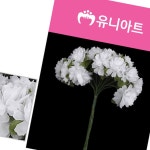 신오장식 | 글픽 소국화 조화 흰색 조화장식 꽃장식 실내장식 : 모든쉼터