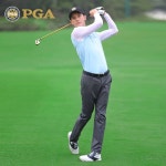 가정용 스크린 골프 퍼팅 그물망 스윙연습장 실내 A. PGA of America 골프 팬츠 : 리부일