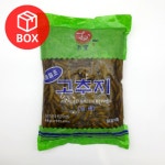 동보식당 동보테크점 | 동보식품 하늘초 간장고추지 업소용 고추장아찌 4kg 4개입 1박스 대용량 식당 음식점 반찬 : 사업자몰